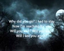 Hymn for the Missing - Red Lyrics